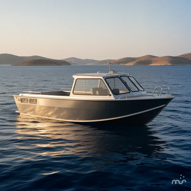 Slide: The Image of North River 21' Commander 2026 - 2