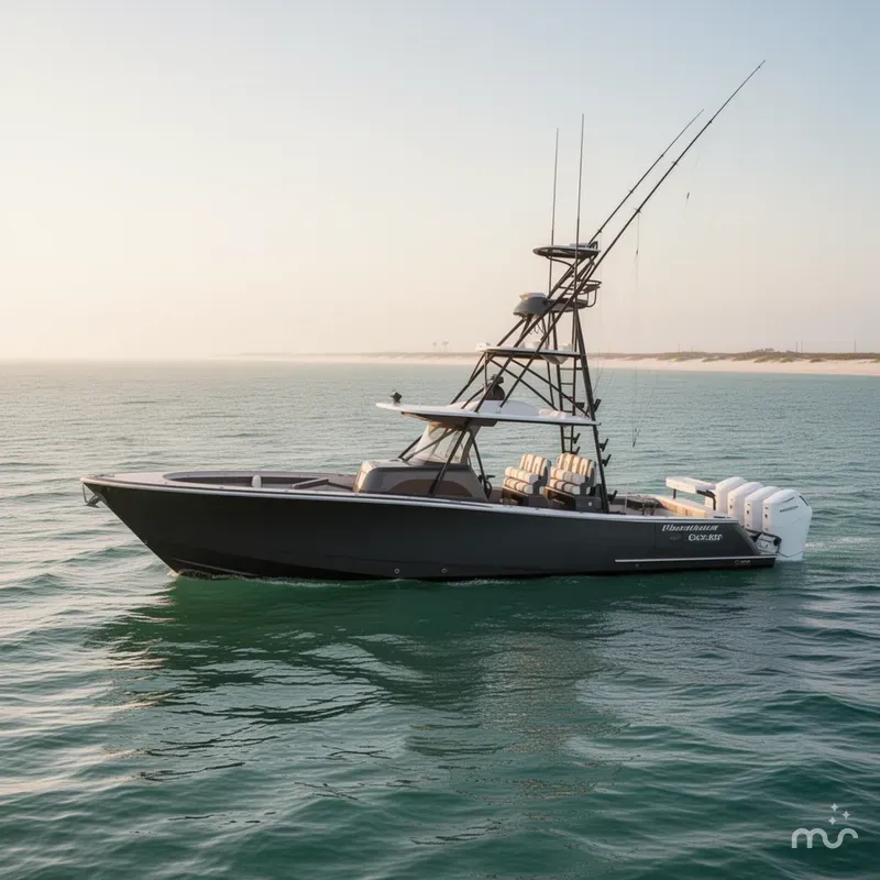 Slide: The Image of Valhalla Boatworks V-46 2024 - 2