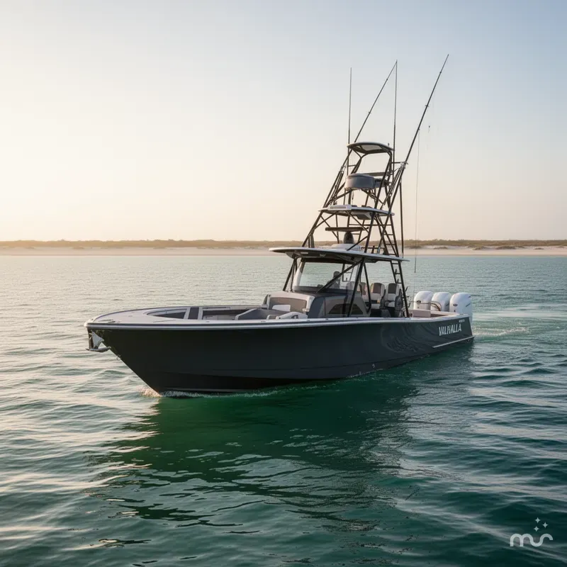 Slide: The Image of Valhalla Boatworks V-46 2024 - 4