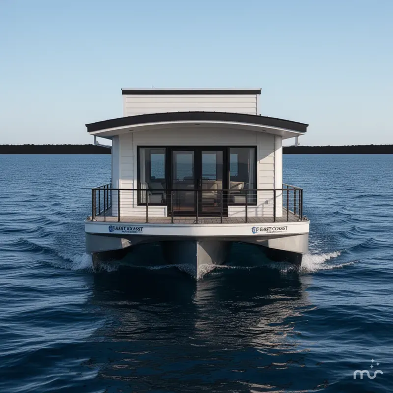 Slide: The Image of Houseboat East Coast Houseboats 50' 2025 - 1