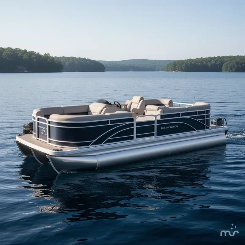 Slide: The Image of Bennington 22 SSR - Quad Bench - Pontoon 2025 - 0
