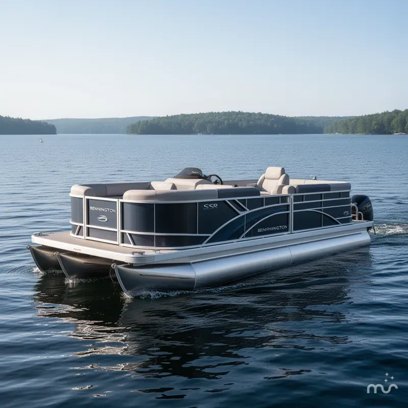 Slide: The Image of Bennington 22 SSR - Quad Bench - Pontoon 2025 - 1