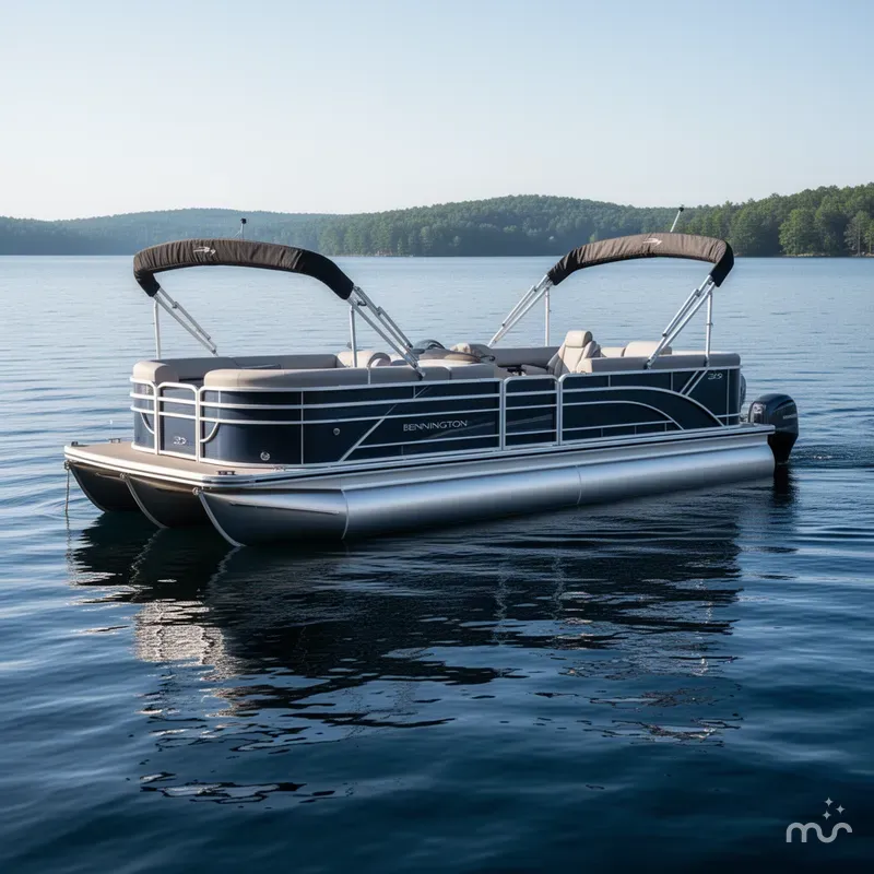 Slide: The Image of Bennington 22 SSR - Quad Bench - Pontoon 2025 - 2