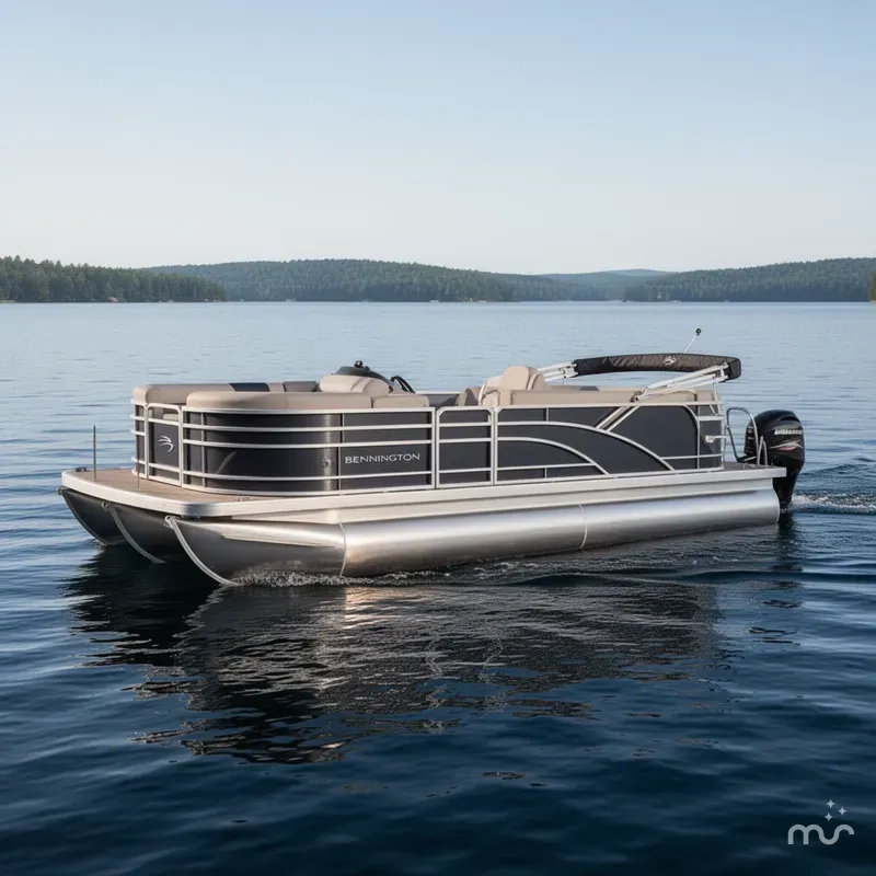 Slide: The Image of Bennington 20SL - L Bench - Pontoon 2025 - 0