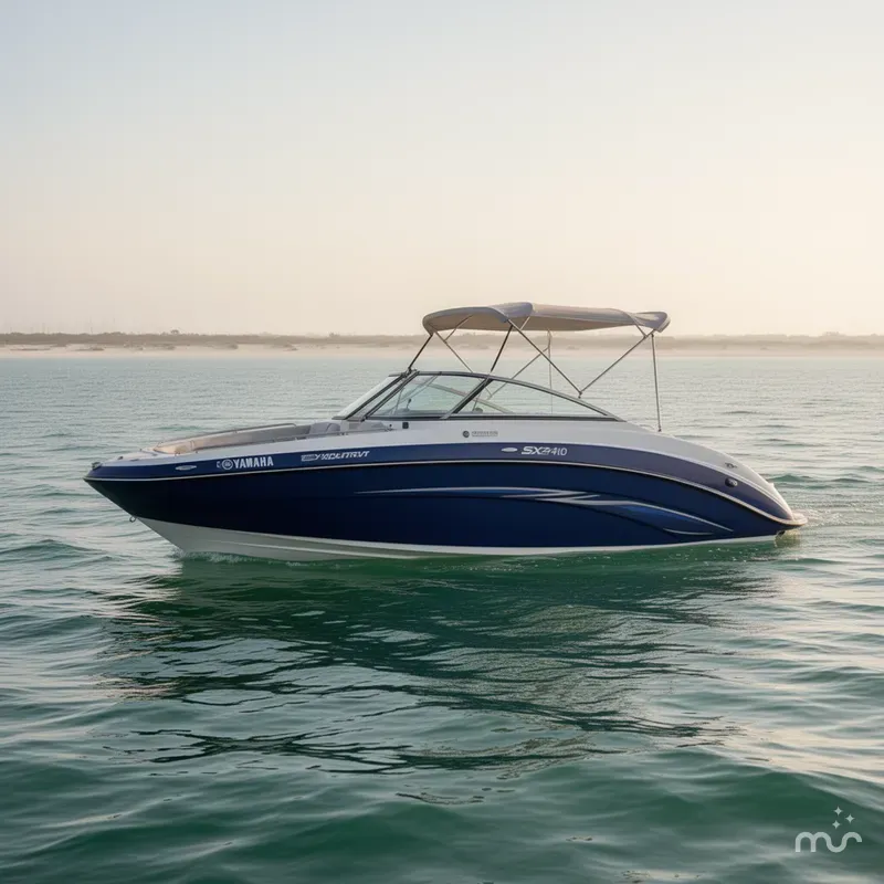 Slide: The Image of Yamaha SX240 HO - Yacht Blue - G 2014 - 0