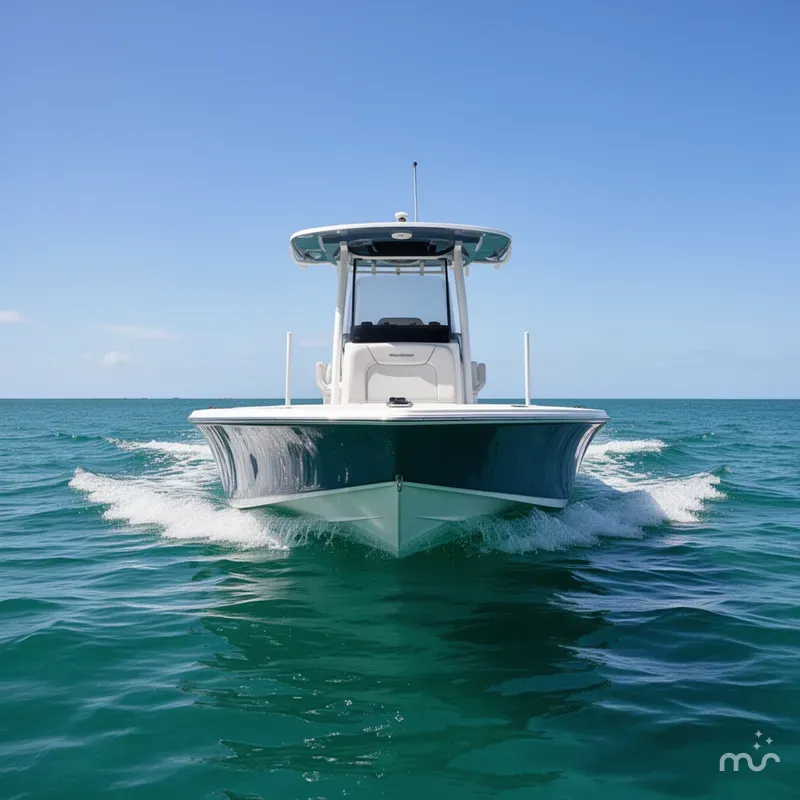 Slide: The Image of Sportsman Masters 247OE Bay Boat 2025 - 1