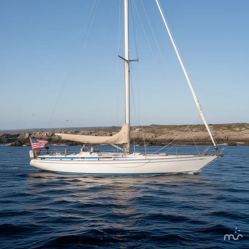 Slide: The Image of Nautor Swan 431 1978 - 2