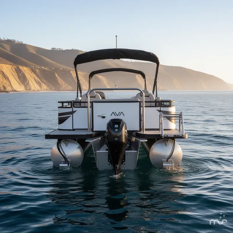 Slide: The Image of Avalon 25' Venture Rear Fish w/ 150HP Mercury! 2025 - 1