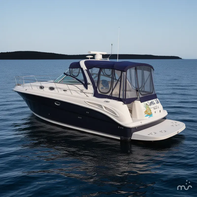 Slide: The Image of Sea Ray 380 Sundancer 2004 - 0