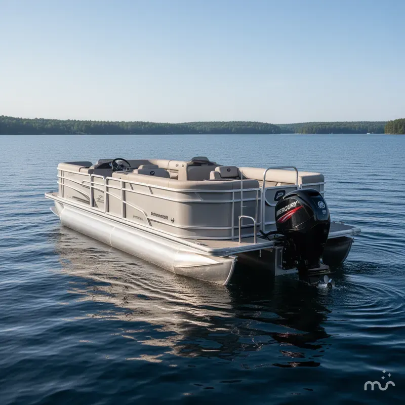 Slide: The Image of Princecraft Vectra 23 RL SS Swingback Pontoon & Mercury 4-Stro 2025 - 1