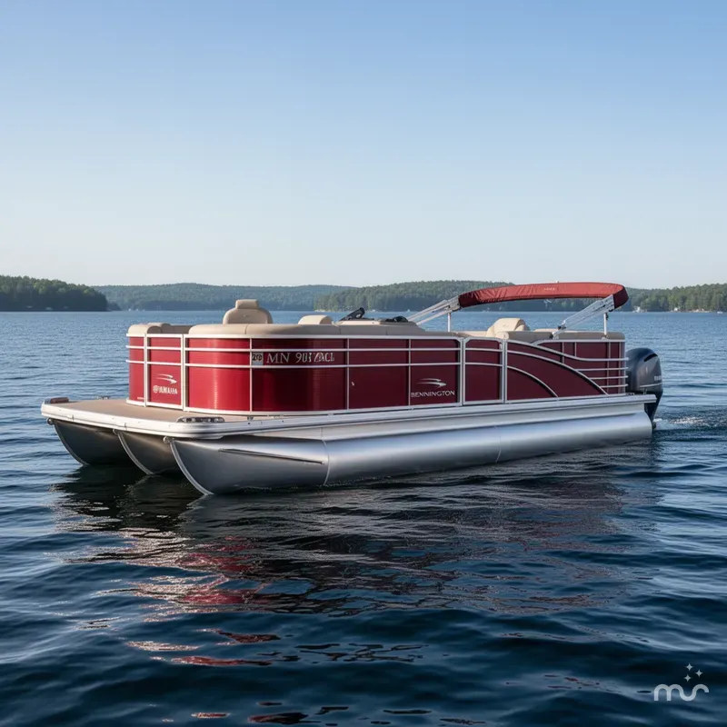 Slide: The Image of Bennington 2350 RCL Pontoon With 150HP Yamaha 2015 - 0