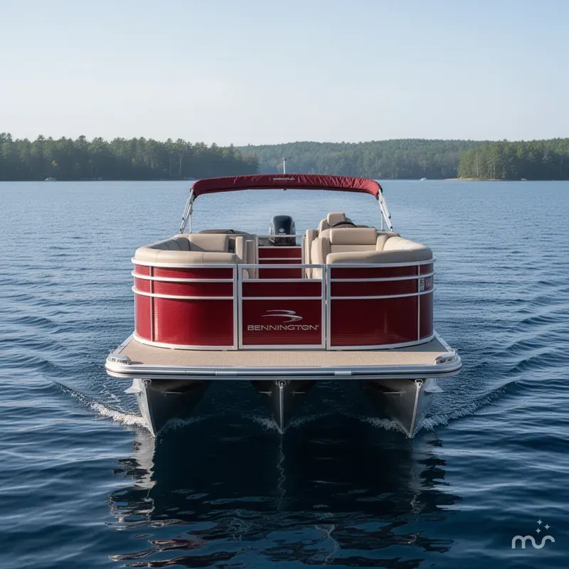 Slide: The Image of Bennington 2350 RCL Pontoon With 150HP Yamaha 2015 - 3