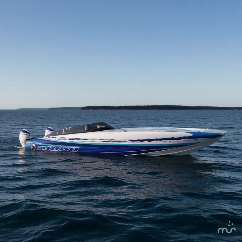 Slide: The Image of Mystic Powerboats C4000 2022 - 0