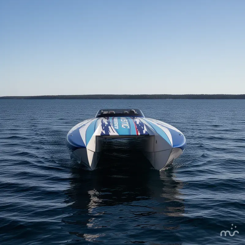 Slide: The Image of Mystic Powerboats C4000 2022 - 1