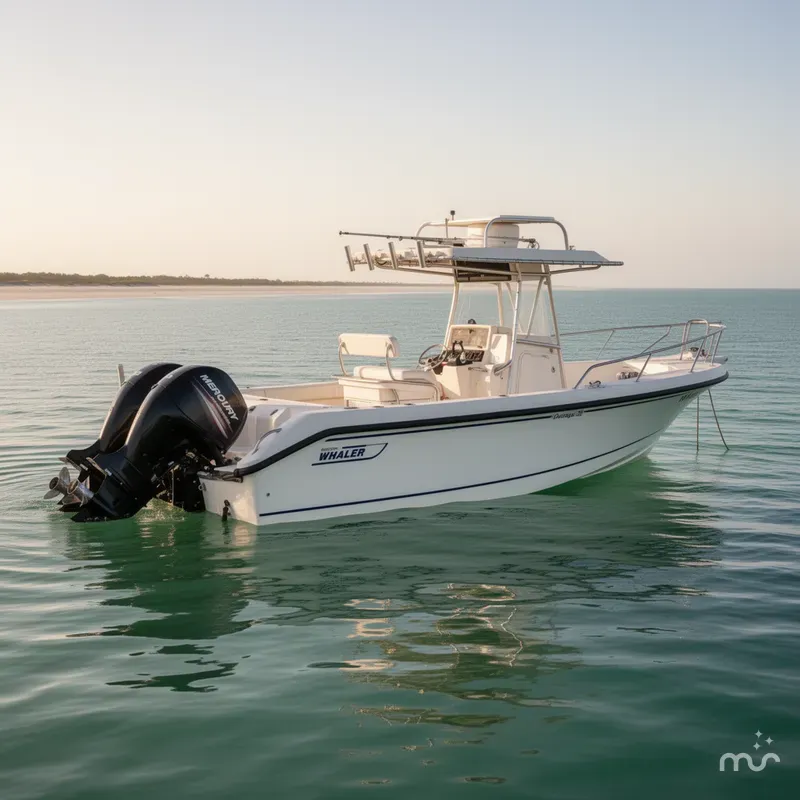 Slide: The Image of Boston Whaler 23 Outrage 1999 - 4