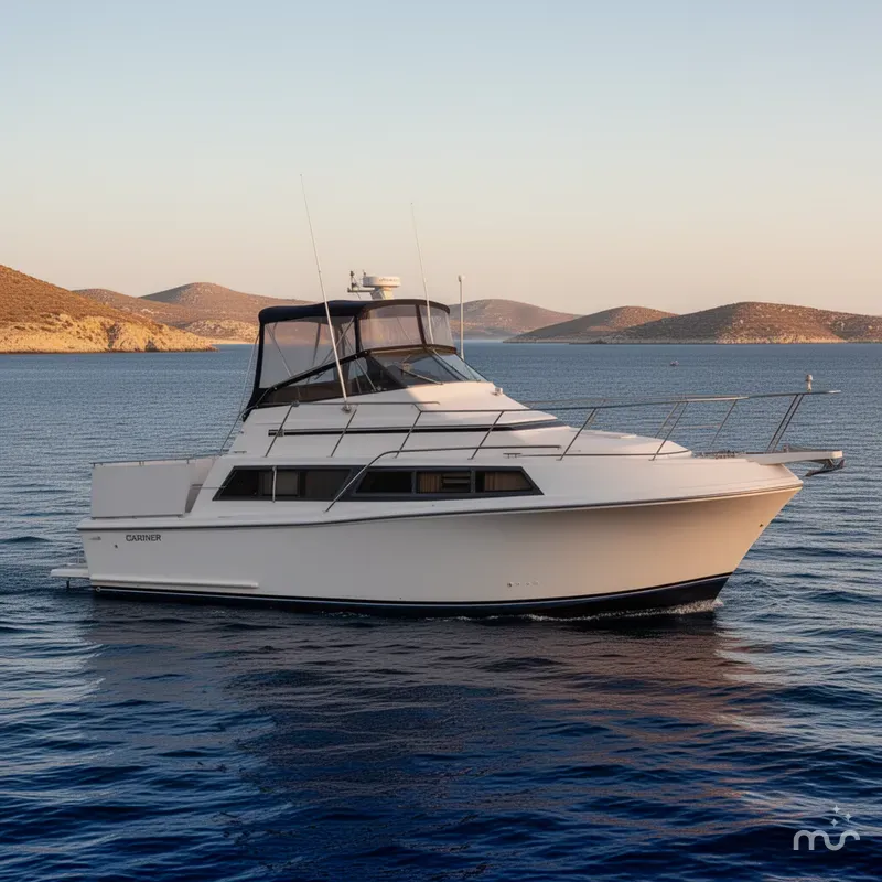 Slide: The Image of Carver Yachts Mariner 32 1988 - 2