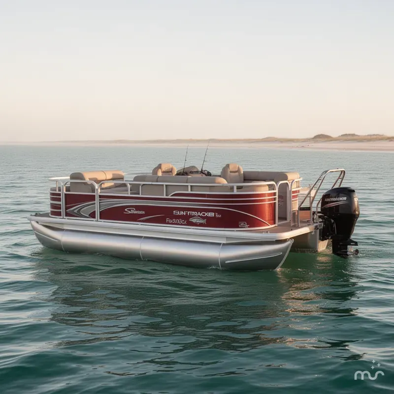 Slide: The Image of Sun Tracker Fishin' Barge 20 DLX 2020 - 0