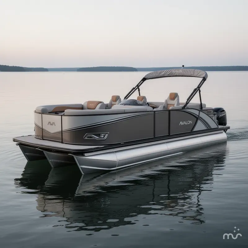 Slide: The Image of Avalon 2385 LSZ Quad Lounger, Tri Toon, High Performance 2025 - 0