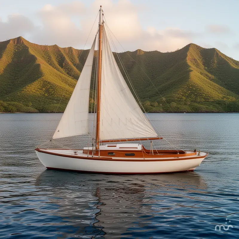The Image of Herreshoff H-12 1/2 Gaff Rig 2004 - 0