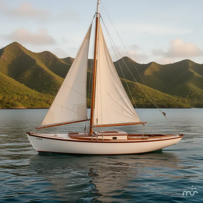 Slide: The Image of Herreshoff H-12 1/2 Gaff Rig 2004 - 2