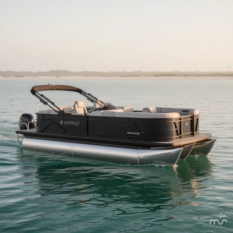 Slide: The Image of Godfrey Sweetwater 20' Cruise Tritoon - 2086 C 2025 - 0