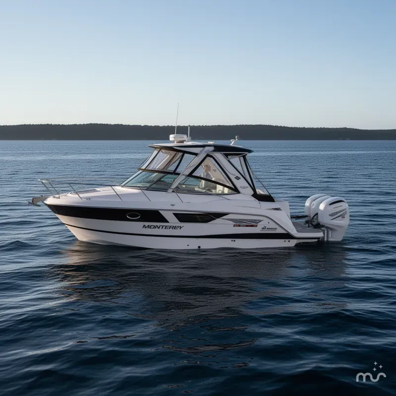Slide: The Image of Monterey 335 Sport Yacht 2021 - 0