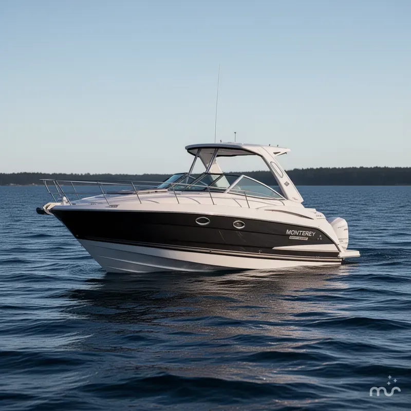 Slide: The Image of Monterey 335 Sport Yacht 2021 - 1