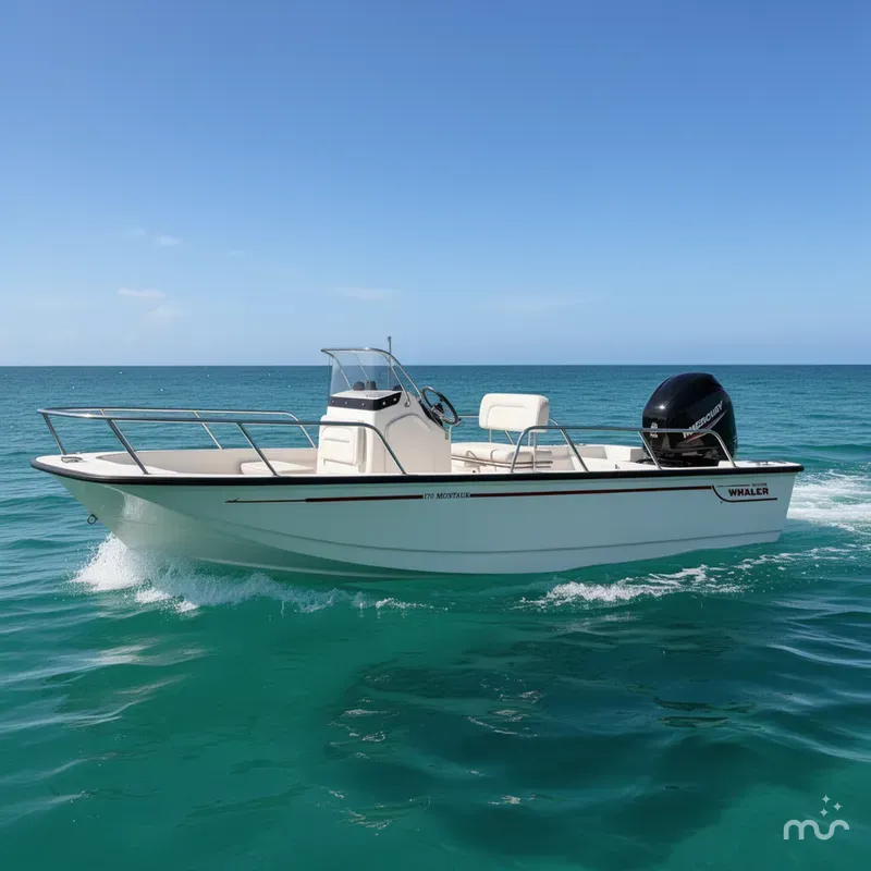Slide: The Image of Boston Whaler 170 Montauk 2021 - 1