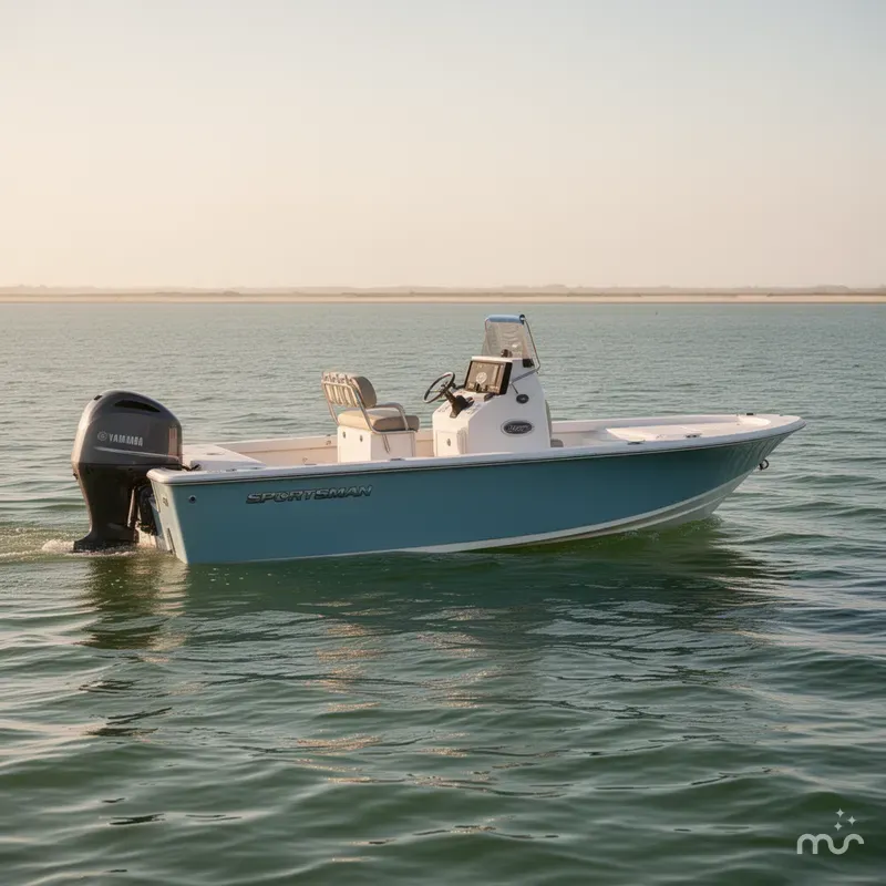 Slide: The Image of Sportsman Masters 227 Bay Boat 2017 - 0