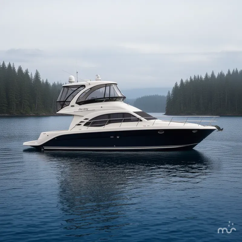 Slide: The Image of Sea Ray 500 Sedan Bridge 2005 - 2