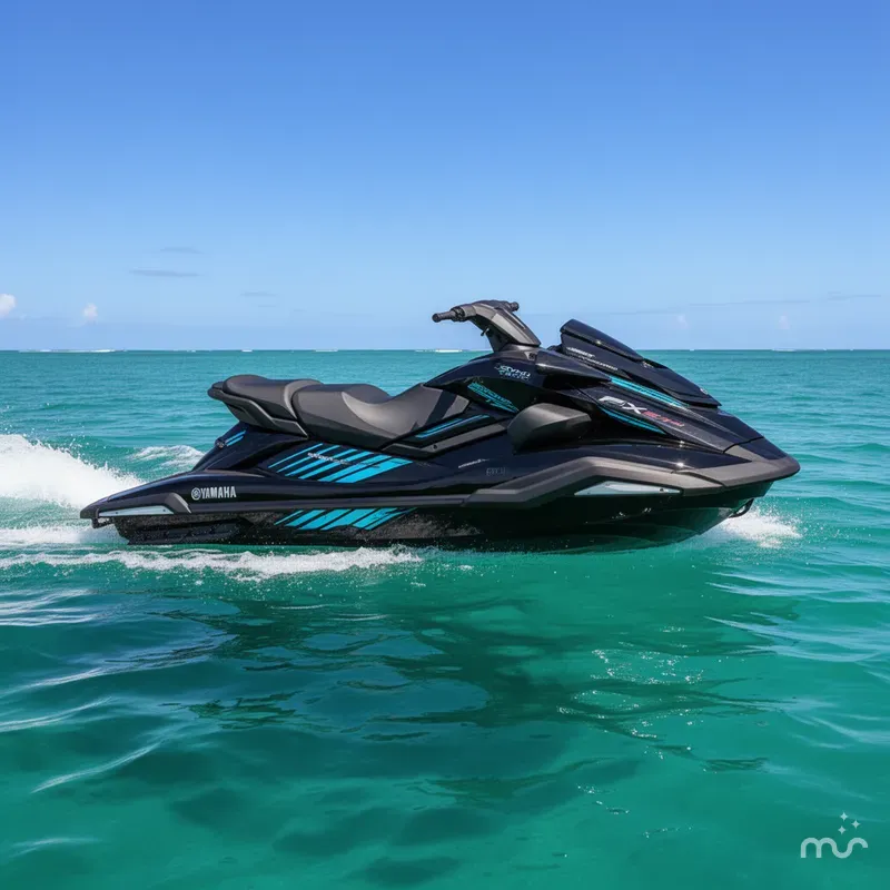 Slide: The Image of Yamaha FX SVHO W/AUDIO-BLACK/CYA 2025 - 0