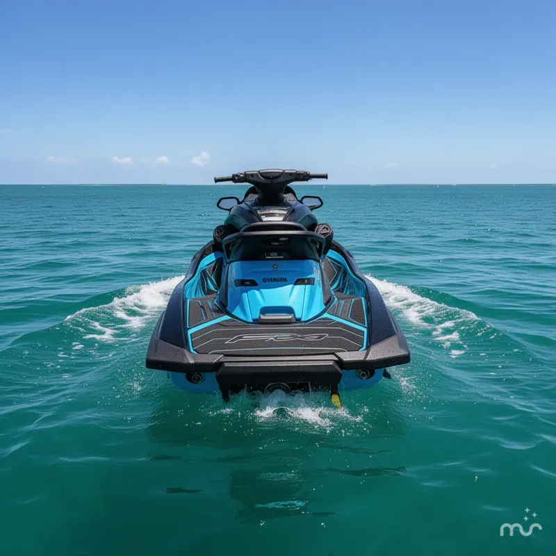 Slide: The Image of Yamaha FX SVHO W/AUDIO-BLACK/CYA 2025 - 2