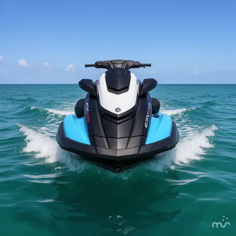 Slide: The Image of Yamaha FX SVHO W/AUDIO-BLACK/CYA 2025 - 3