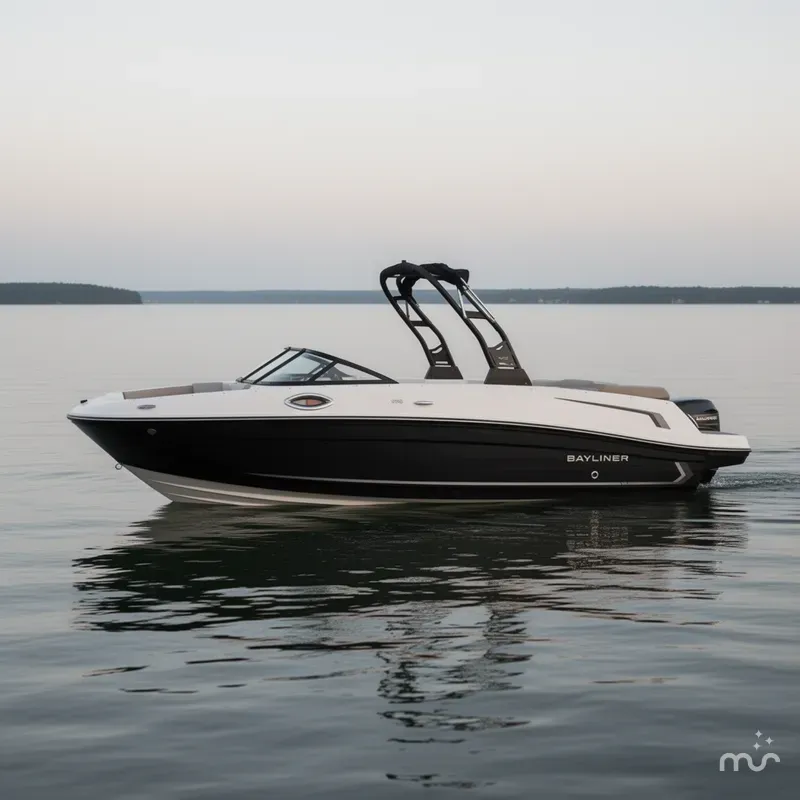 Slide: The Image of Bayliner VR6 Bowrider I/O 2025 - 2