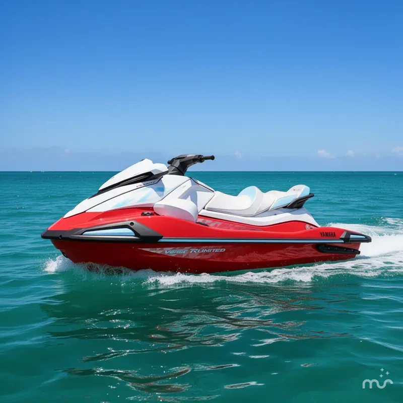 Slide: The Image of Yamaha VX LIMITED-TORCH RED 2025 - 2