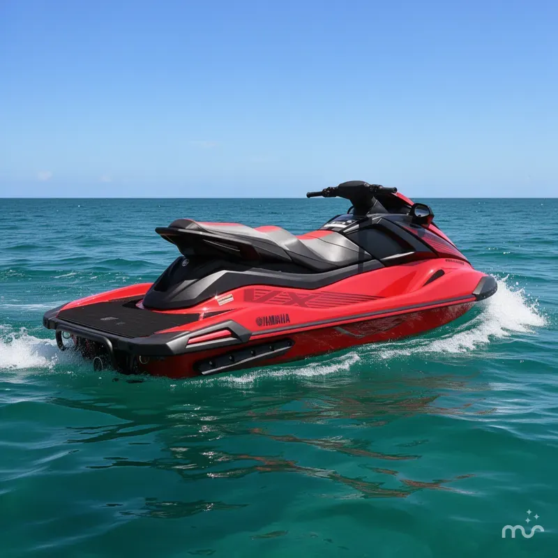 Slide: The Image of Yamaha VX DELUXE-TORCH RED 2025 - 0