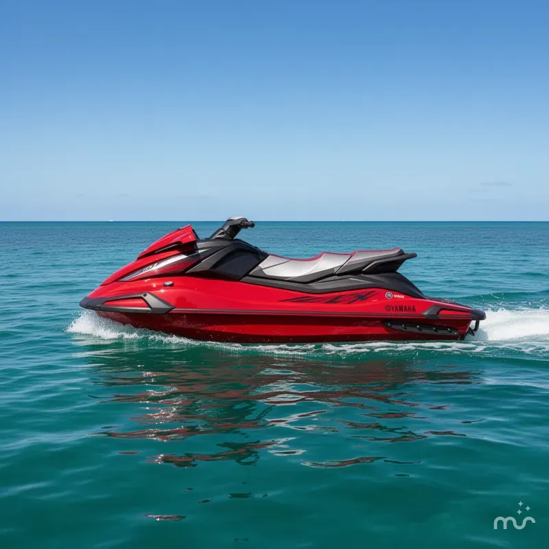 Slide: The Image of Yamaha VX DELUXE-TORCH RED 2025 - 4