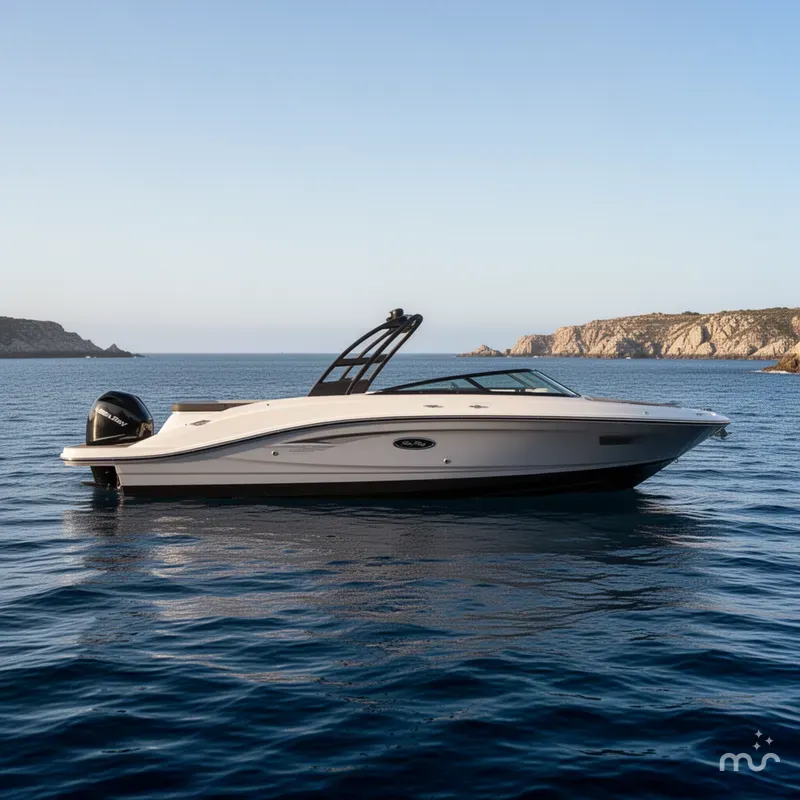 Slide: The Image of Sea Ray SPX 230 Outboard 2025 - 2