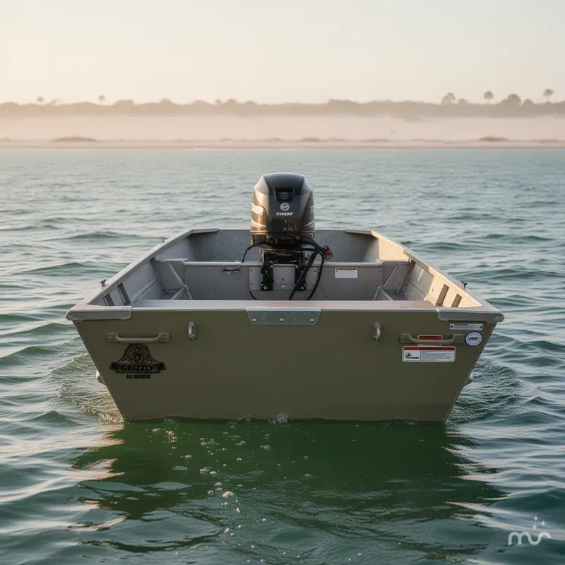 Slide: The Image of Tracker Grizzly 1436 Utility 2025 - 1