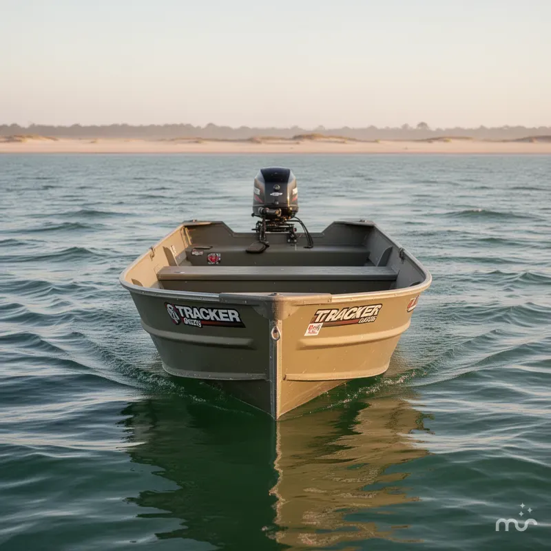 Slide: The Image of Tracker Grizzly 1436 Utility 2025 - 2