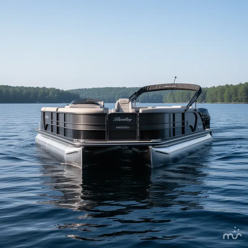 Slide: The Image of Bentley Pontoons Legacy 203 Navigator 2025 - 1