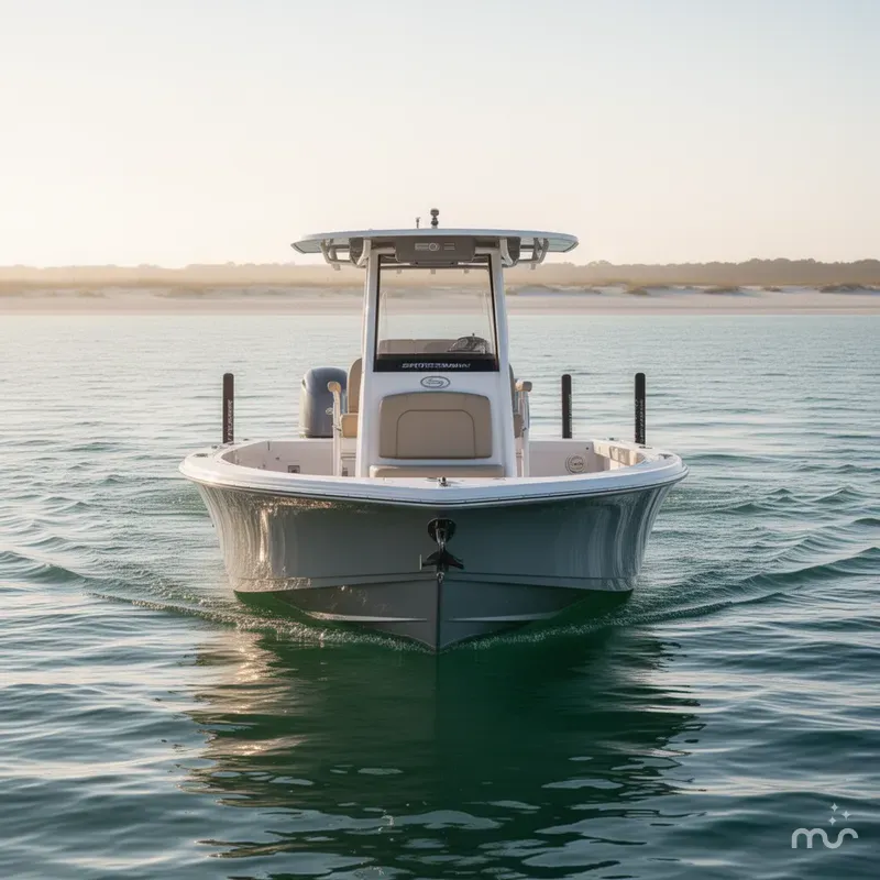 Slide: The Image of Sportsman Masters 227 Bay Boat 2025 - 2