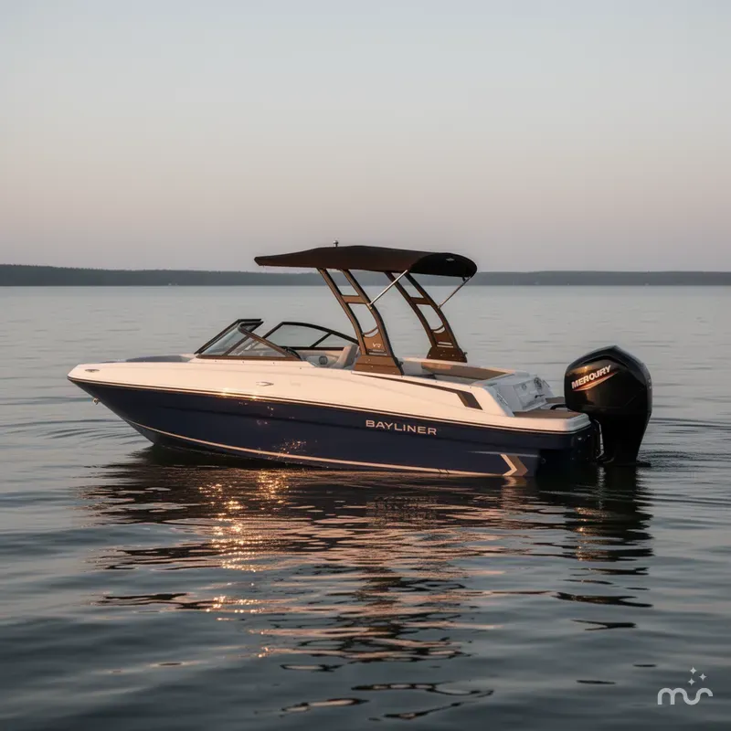 Slide: The Image of Bayliner VR4 Bowrider OB 2025 - 2