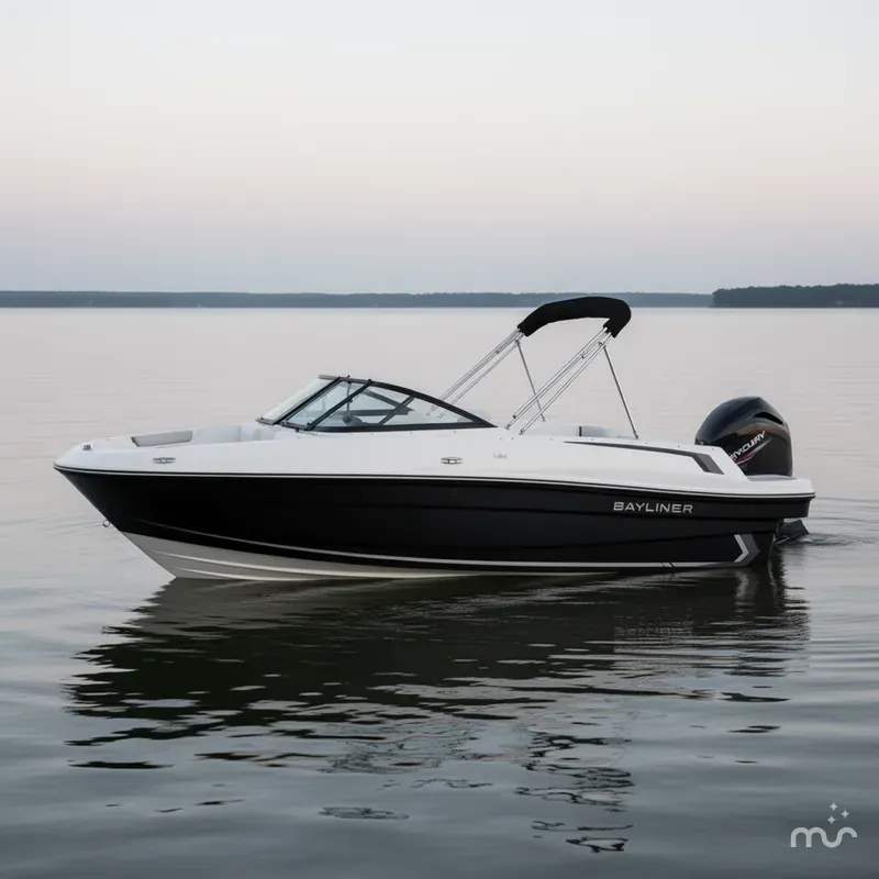 Slide: The Image of Bayliner VR4 Bowrider OB 2024 - 2