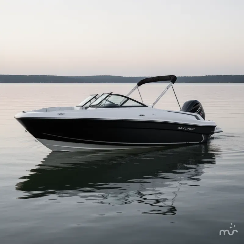 Slide: The Image of Bayliner VR4 Bowrider OB 2024 - 4