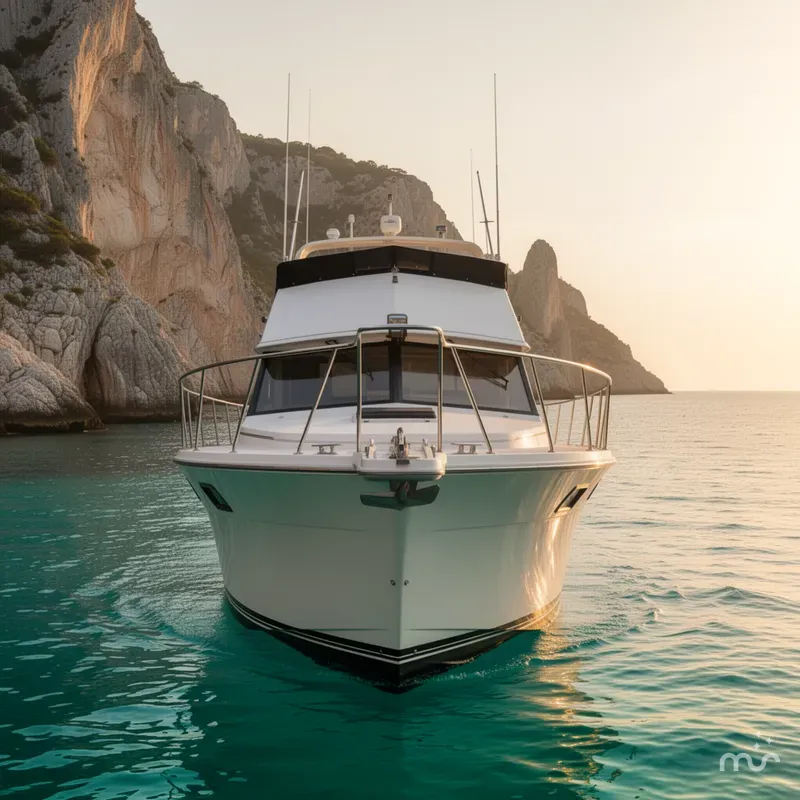 Slide: The Image of Carver Yachts 3227 Convertible 1985 - 1