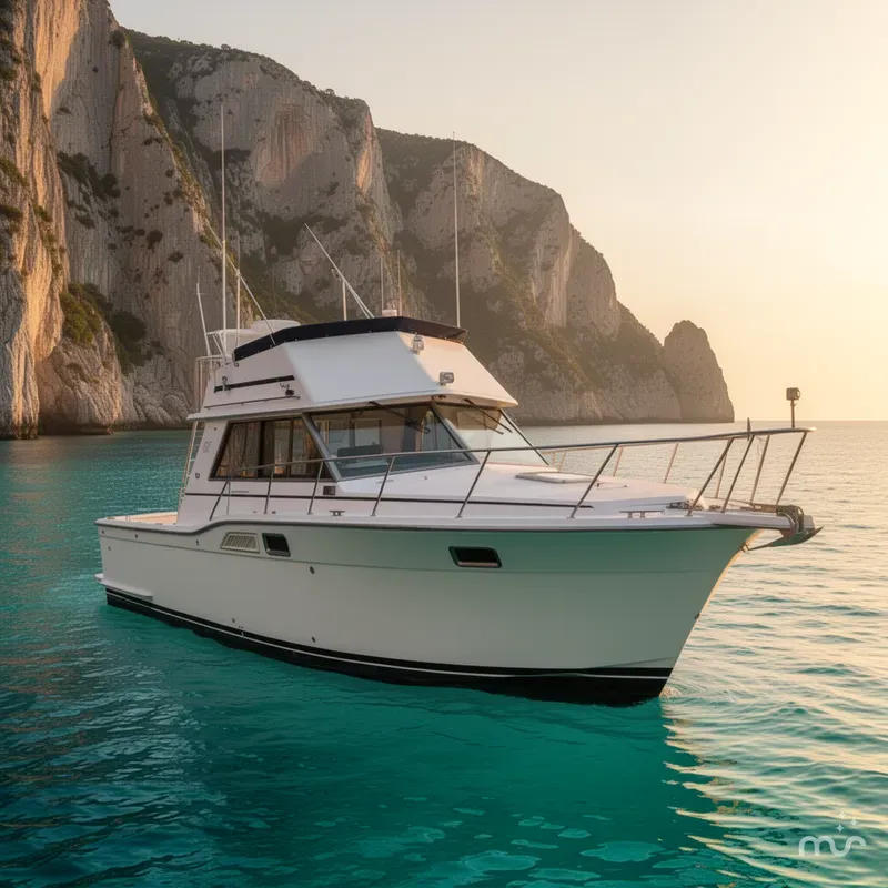 Slide: The Image of Carver Yachts 3227 Convertible 1985 - 2