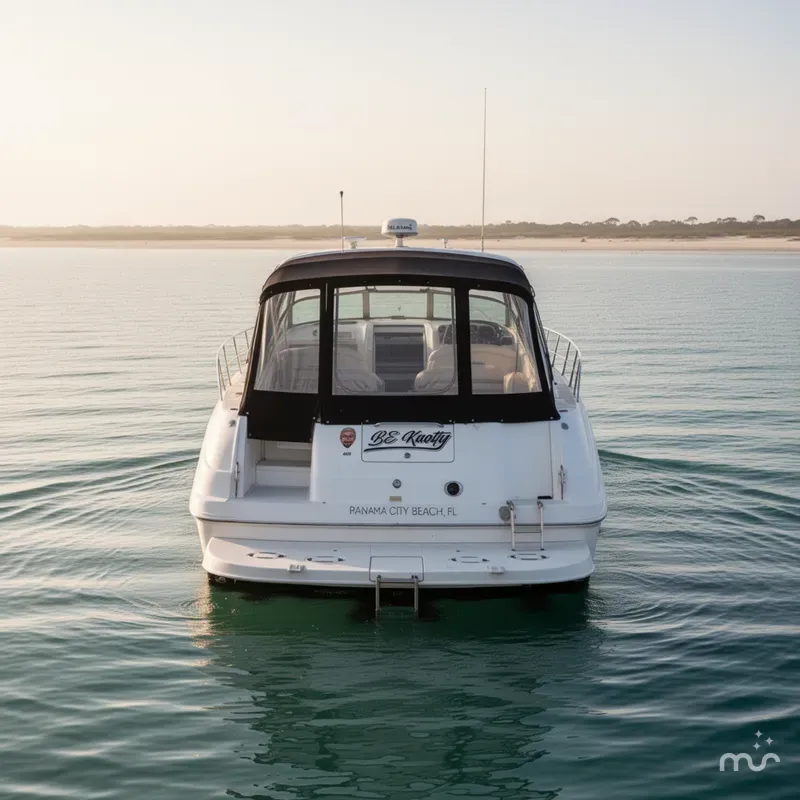 Slide: The Image of Sea Ray 410 Express Cruiser 2003 - 2