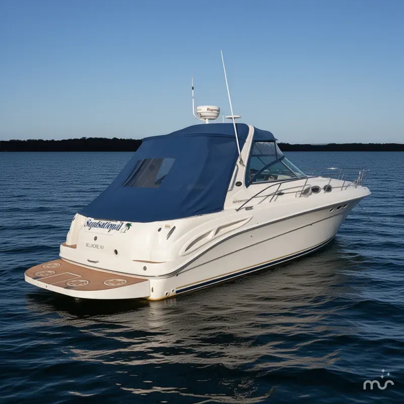 Slide: The Image of Sea Ray 340 Sundancer 2002 - 0