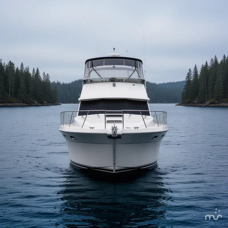Slide: The Image of Carver Yachts 350 Mariner 1999 - 1